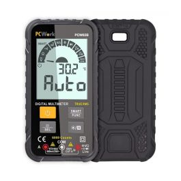 Multimètre digital PCWORK - PCW02B - TRMS 6000 pts - Freq - Cap