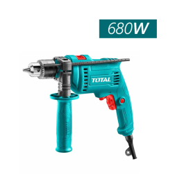 Perceuse à percussion TOTAL - 680W - 220V - 13mm