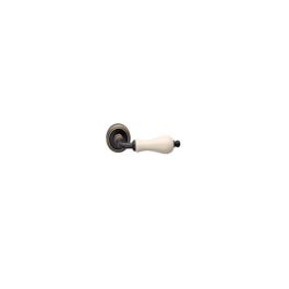 Perugiab bronze antique poignee sur rosace pt - Forme
