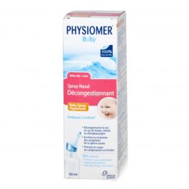 PHYSIOMER Spray Nasal Hypertonique Bébé 60ML