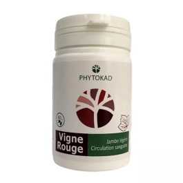 PHYTOKAD Complément Alimentaire Vigne Rouge 60 Gélules