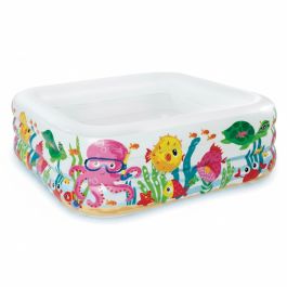 Piscine Gonflable enfant Intex - Carrée - 159 x 159 cm