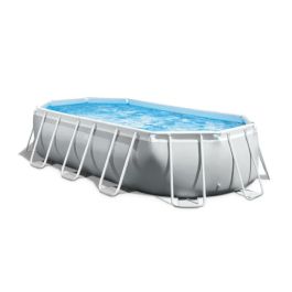 Piscine Prism Frame ovale - 6,10 x 3,05 x 1,22 m