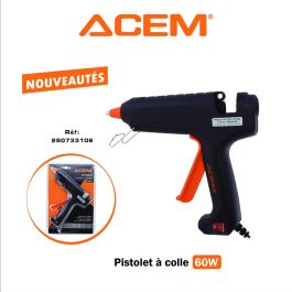 Pistolet pour colle à chaud 60 W 280733106 - ACEM