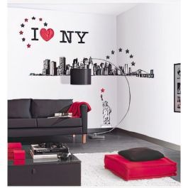 Sticker enfant Caselio BIG APPLE Taille XL - D: 48x68 cm