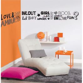 Sticker enfant Caselio GIRL & BOY Taille XL - D: 48x68 cm