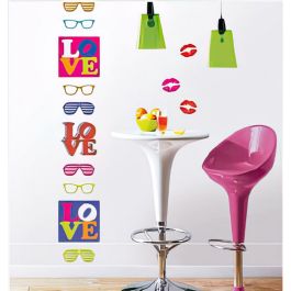 Sticker enfant Caselio POP ART Taille XL - D: 48x68 cm