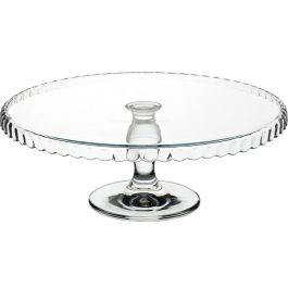 Plat pâtisserie Ø 32 cm bord renversé + Pied - PASABAHÇE
