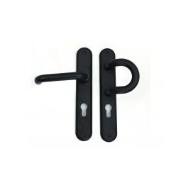 Poignee porte principale noir axe 70 - Stap