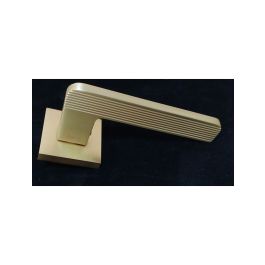 Poignee sur rosace 8023 wc mat dore - Delia