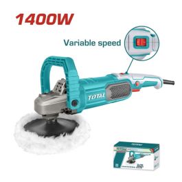 Ponceuse Lustreuse TOTAL - TP11418018 - 1400W - 180 mm