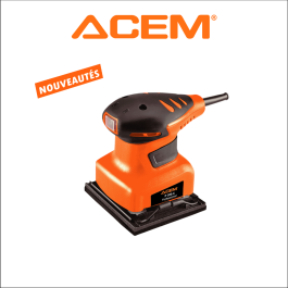 Ponceuse Vibrante ACEM P200.C - Orange & Noir