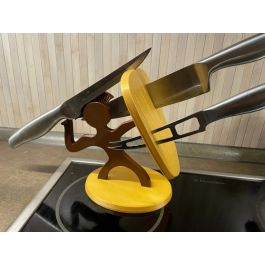 Porte-couteau Guerrier - Jaune