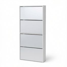 Porte Chaussures – MDF Stratifié – 134 x 63 x 17 cm