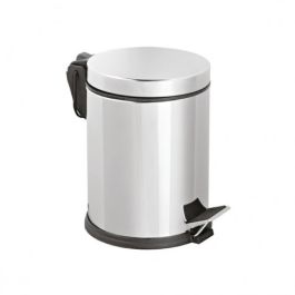 Poubelle a pédale 5L inox 