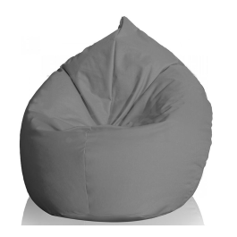Pouf Poire Géant - Dimensions: L*L*H = 90cm x 120cm - GRIS