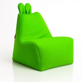 Pouf Lapino pour enfant EU COSY – 50x63x35 cm – Vert pistache