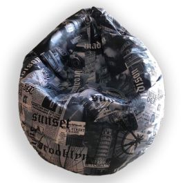 Pouf Poire Géant - Dimensions: L*L*H = 90cm x 120cm - Nouvelle Collection-MADISON