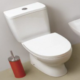 Cuvette monobloc Pop avec réservoir et abattant soft close - Sanitana