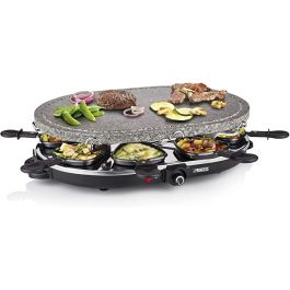 PRINCESS - Raclette ovale 43x30 8p av pierre de cuisson 1200W - 162720
