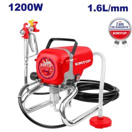 Pulvérisateur Airless 1200W 1,6L/Mm Emtop Emay1A10