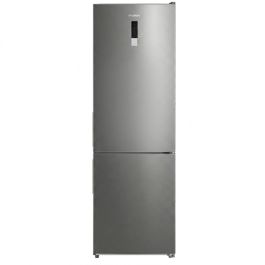 Réfrigérateur combiné Hyundai - 310 L - Inox