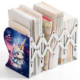 Range-livres extensible accordéon - Licorne Explore Space - 50x19 cm