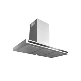 Hotte Aspirante Premium REMO.90 - Décorative - 90cm - Noir + Inox