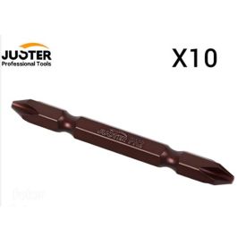 Lot de 10 Embouts de Tournevis - PH2X65MM