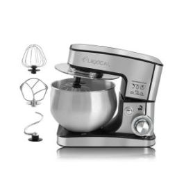 Robot Pétrin LEXICAL LMB-1825 5 Litres 1000W - Inox