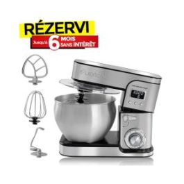 Robot Pétrin LEXICAL LMB-1837 7 Litres 1300W - Inox