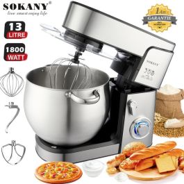 Robot pétrin géant Sokany SK-624 - 1800W - 13L