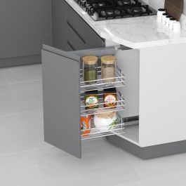 STARAX - Porte bouteille incline 45° s-2222-c 255*470*635 droite