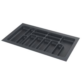 STARAX - Porte couver plastic s-2290-a anthracite 90cm