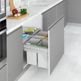 STARAX - Poubelle s-2382-g 6+16l 45cm 414*470*380