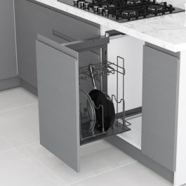 STARAX - Support casserole s-2881-a anthracite 45cm droite