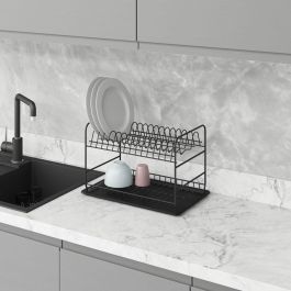 Porte assiette/verre à poser en acier inoxydable S-4017-A Starax 