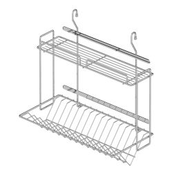 STARAX - porte assiettes accro s-4018-c 49cm "490*240*470"