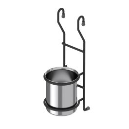 STARAX - porte couverts accro s-4110-a anthracite "100*115*295"