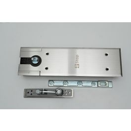 KIT FERME PORTE PIVOT ENCASTRE S-6301 INOX STAP