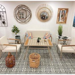 Salon de jardin Artie Jardin S06 - 5 places + 1 table basse