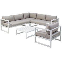 Salon de jardin Artie Jardin S14 - 5 places + 1 table basse