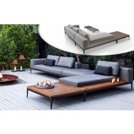 Salon de jardin Artie Jardin S15 - canapé et table basse