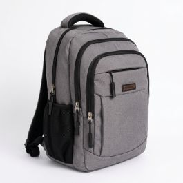 Sac à dos scolaire New Berry - Gris - Imperméable