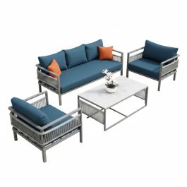Salon de jardin Oscar - Aluminium - imperméable