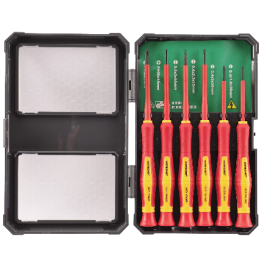 Jeu de 6 tournevis de précision vde 244306 - HOTECHE