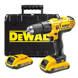 Perceuse-visseuse à percussion DEWALT DCD776 - Sans Fil 18V 1.3Ah Double Batteries