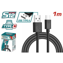 TOTAL CABLE USB type-A to type-C 1m (TIUCC01)