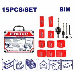 Scie cloche EMTOP - EHSW0151 - 15 pièces