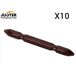 Jeu d'embouts de tournevis - T30*75MM - 10 Pieces - JUSTER